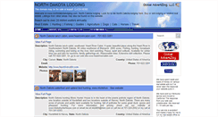 Desktop Screenshot of northdakotalodging.com
