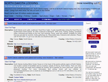 Tablet Screenshot of northdakotalodging.com
